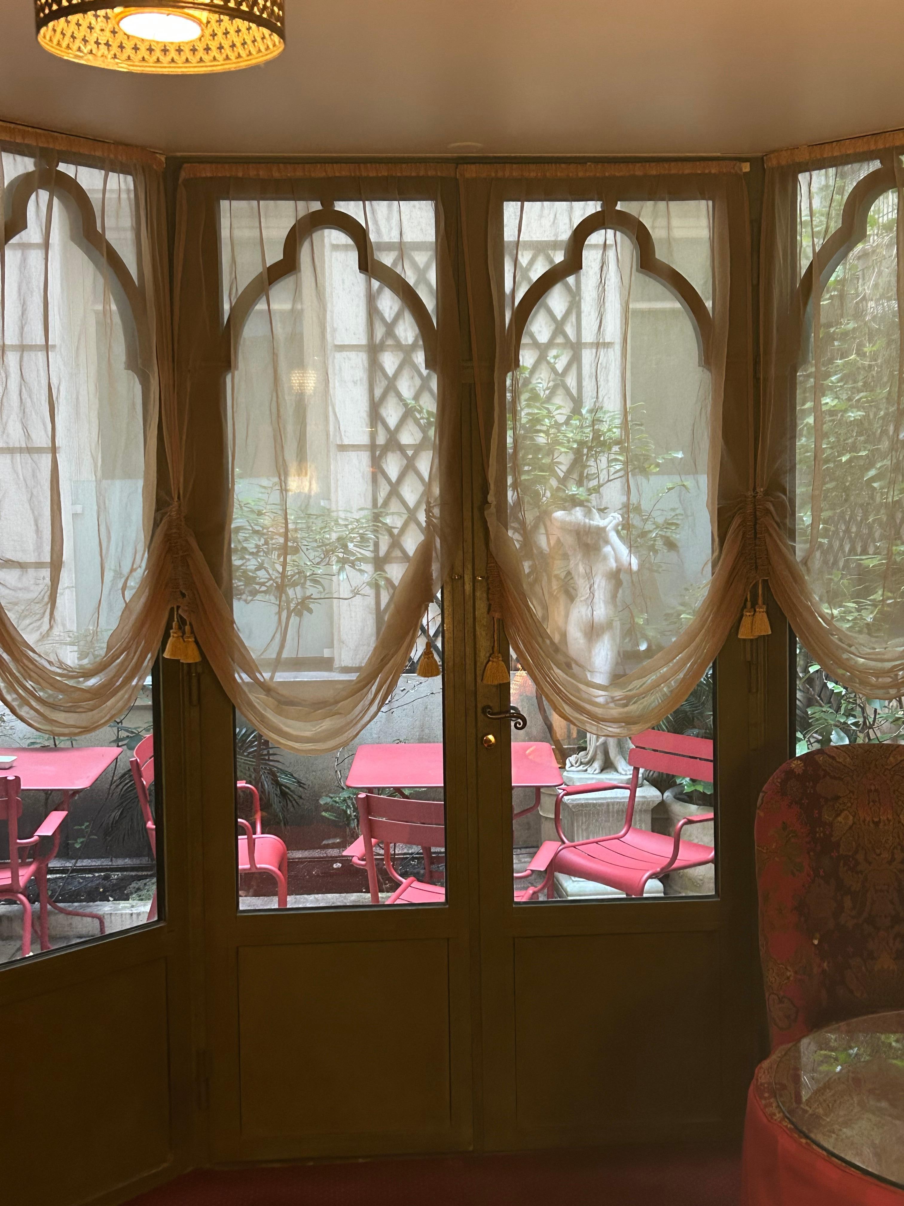 Ground floor public  space and patio