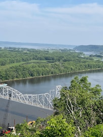 View from veterans memorial park