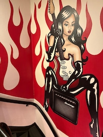 Stairs wall art