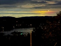 Late sunset from the deck