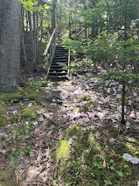 View of property close to the water