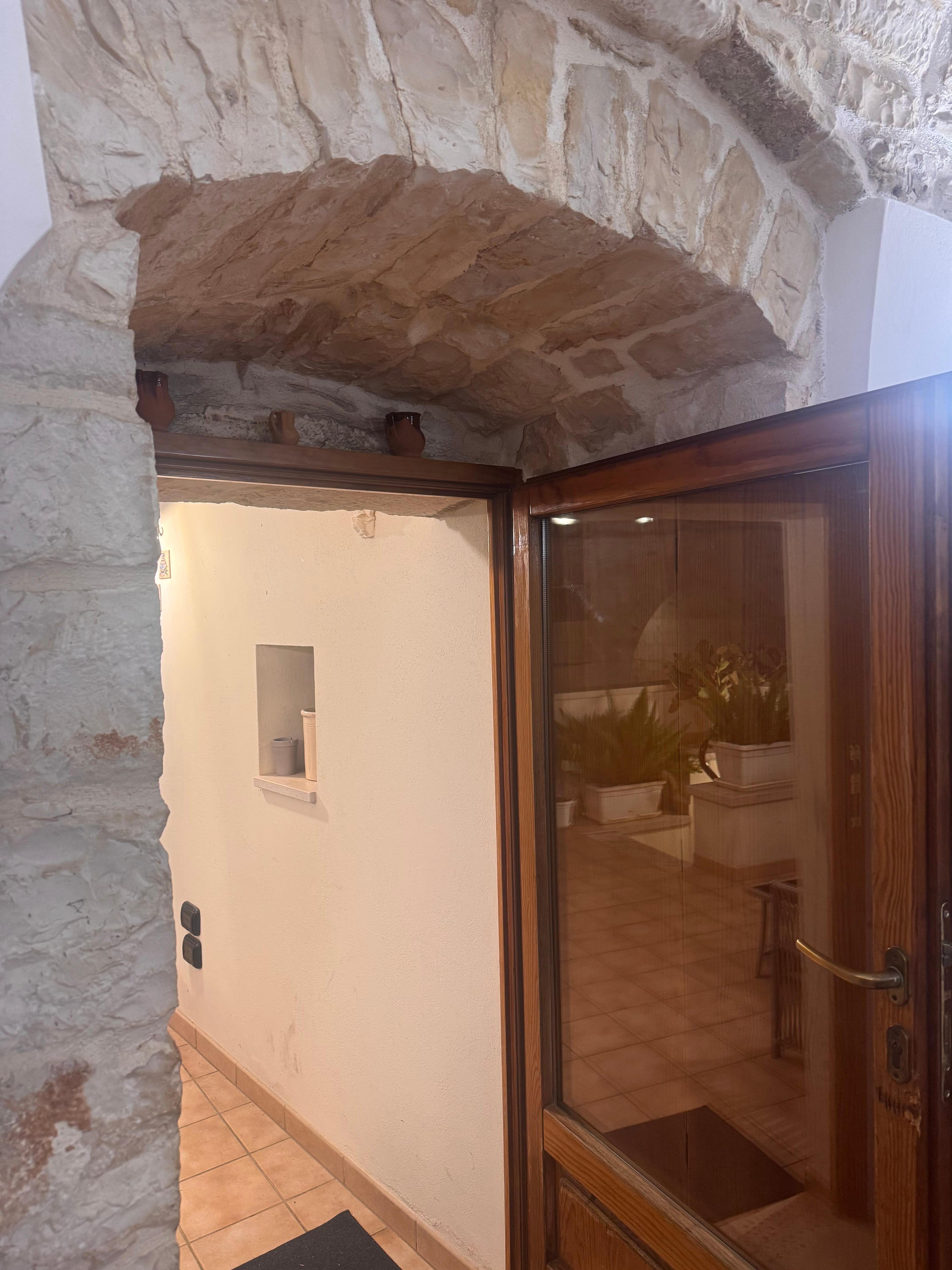 Front door from inside