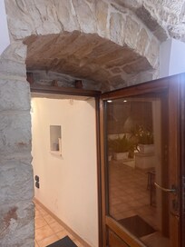 Front door from inside