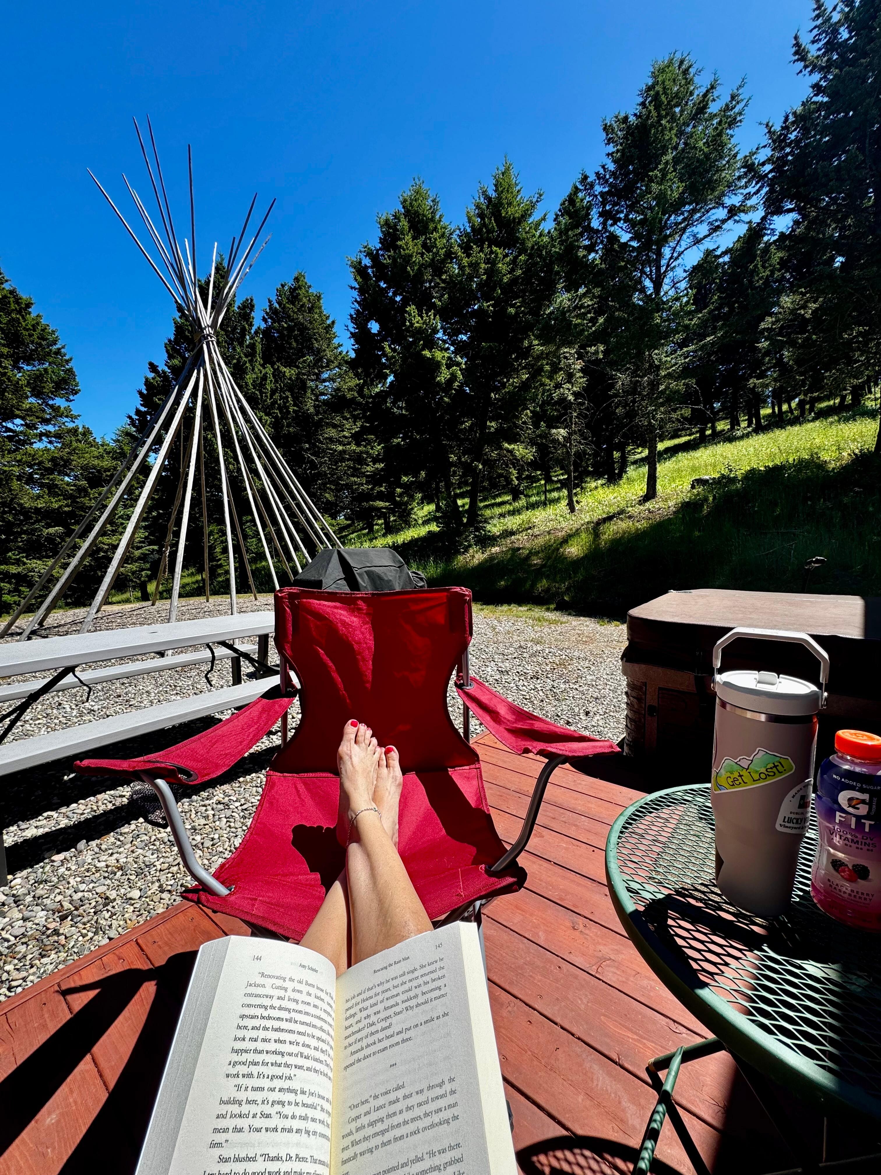 Relaxing patio