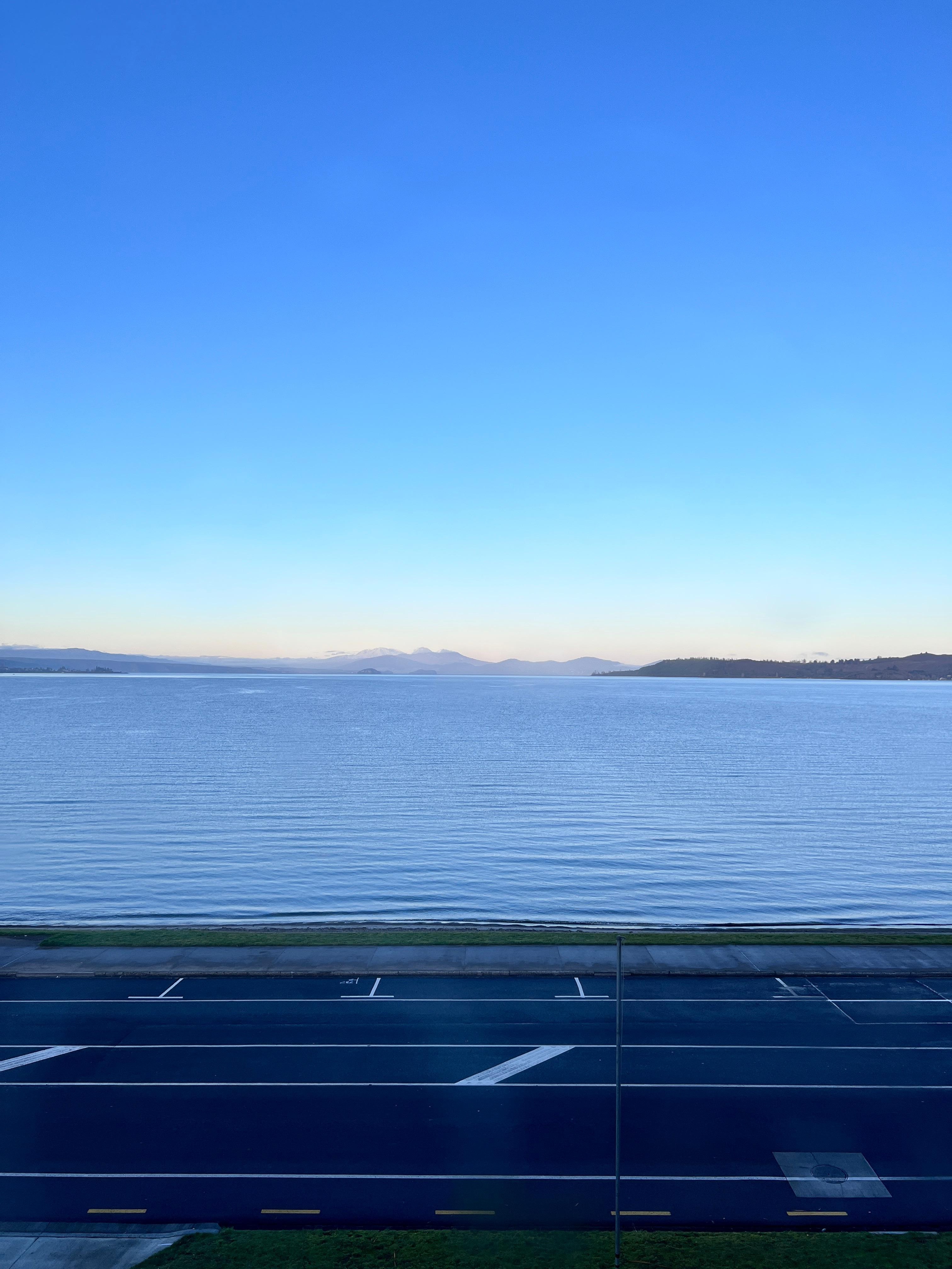 Lake view from the window