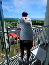 VIEW FROM BALCONY TO OUR CITY OF PONCE