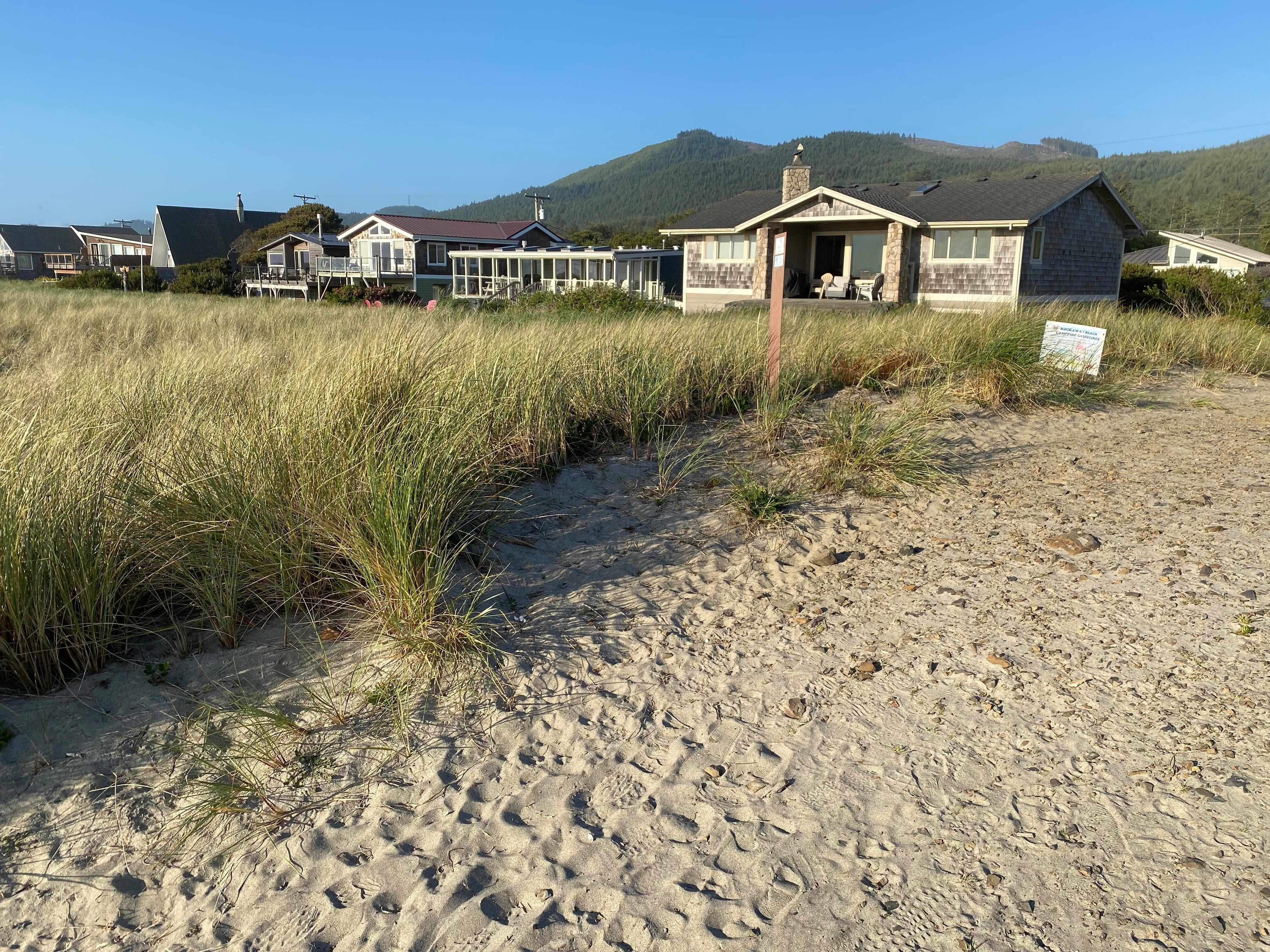 Beach access location 
