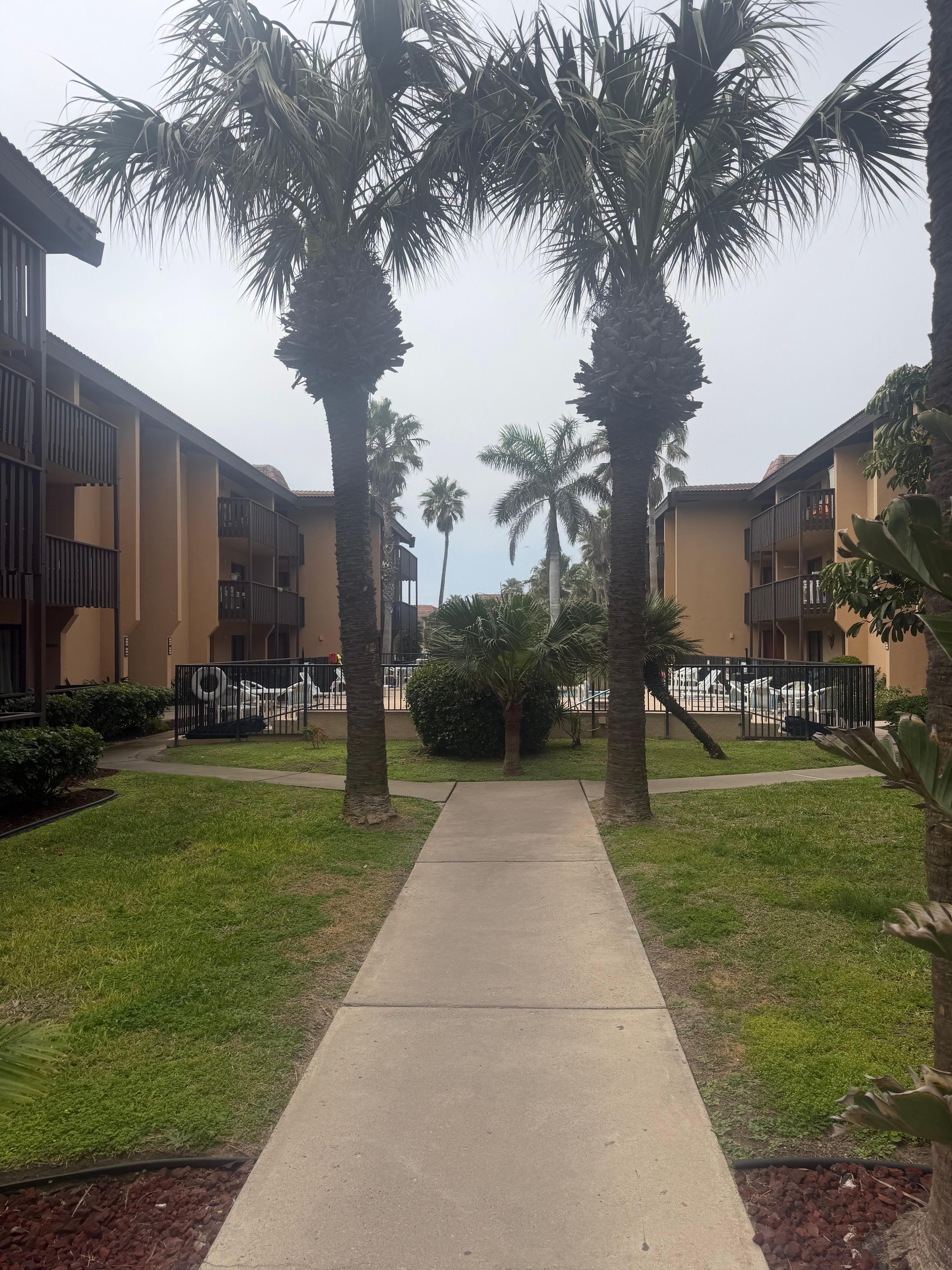 Courtyard of The Tiki 