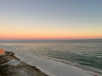 East view during sunset