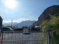 View from the back carpark