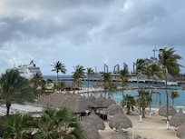 Ocean front room balcony view