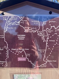 The "map" at the back gate