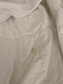 Stain on sheets