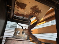 Grill not usable or safe