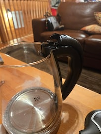 Broken tea kettle