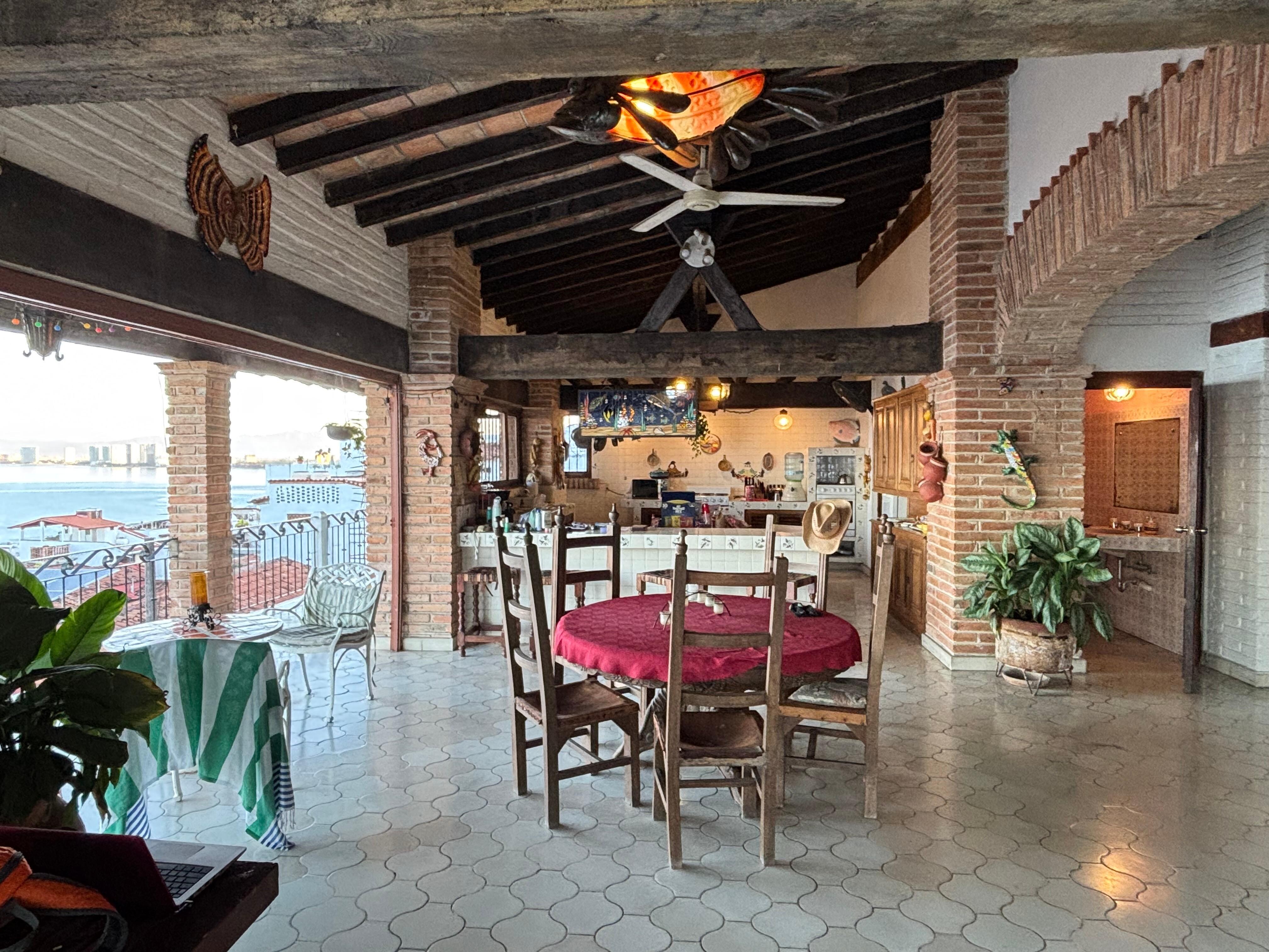 Incredible view and massive living area.