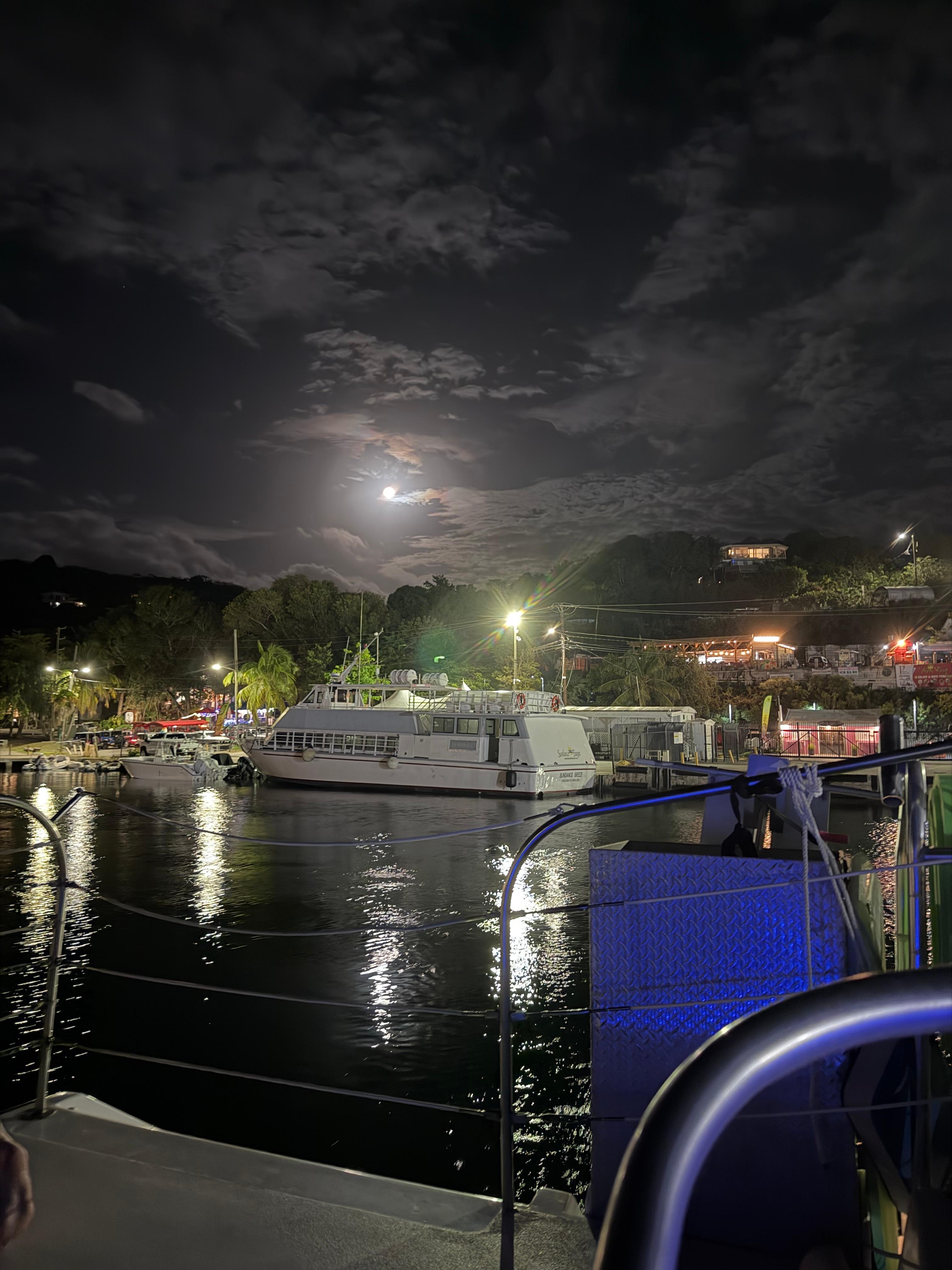 Dinner cruise to St John