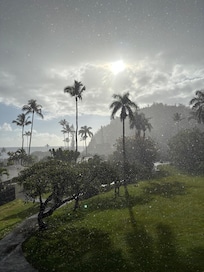 View from breakfast restaurant