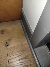 Roaches in the living room.