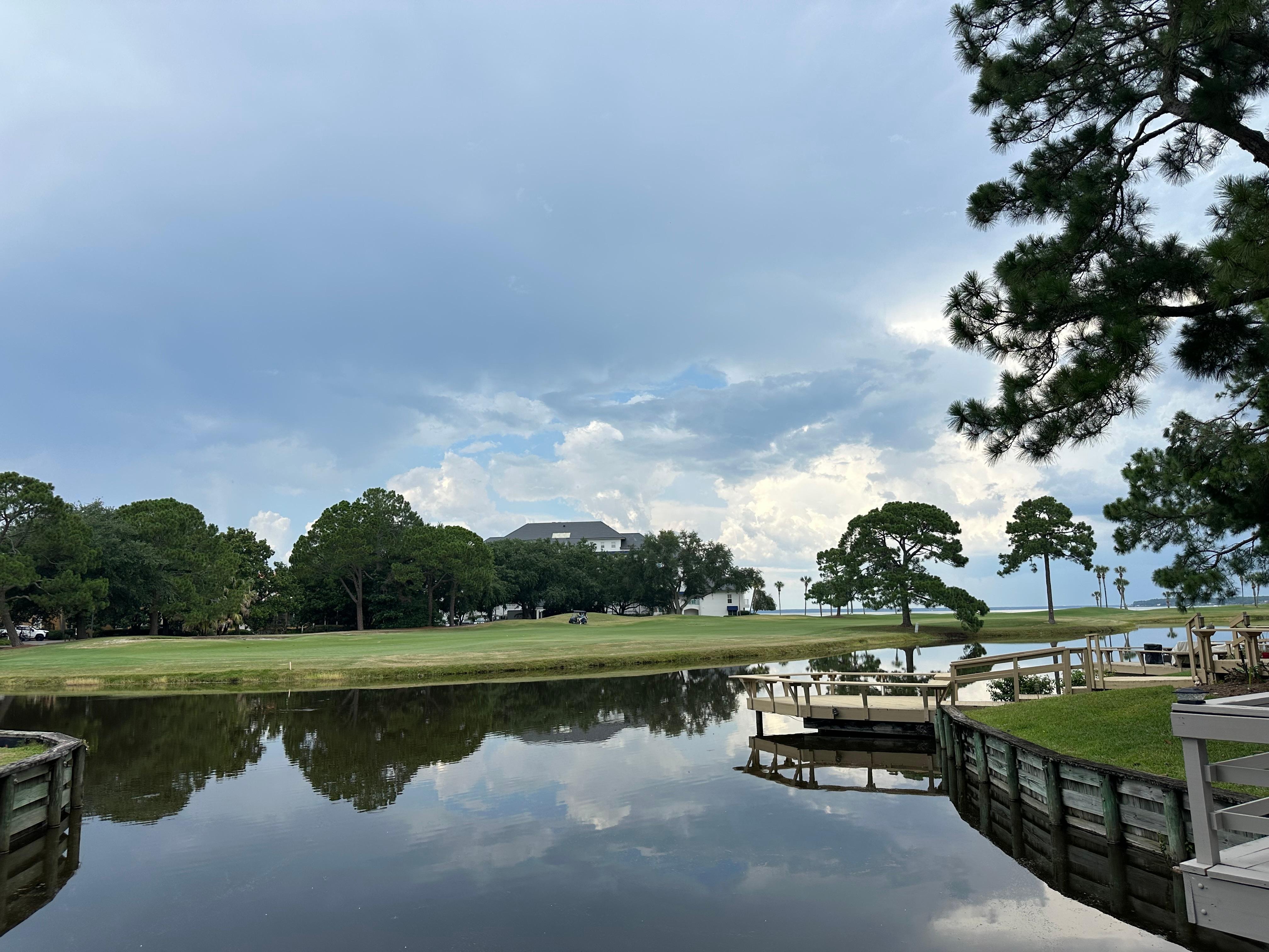 View from back patio