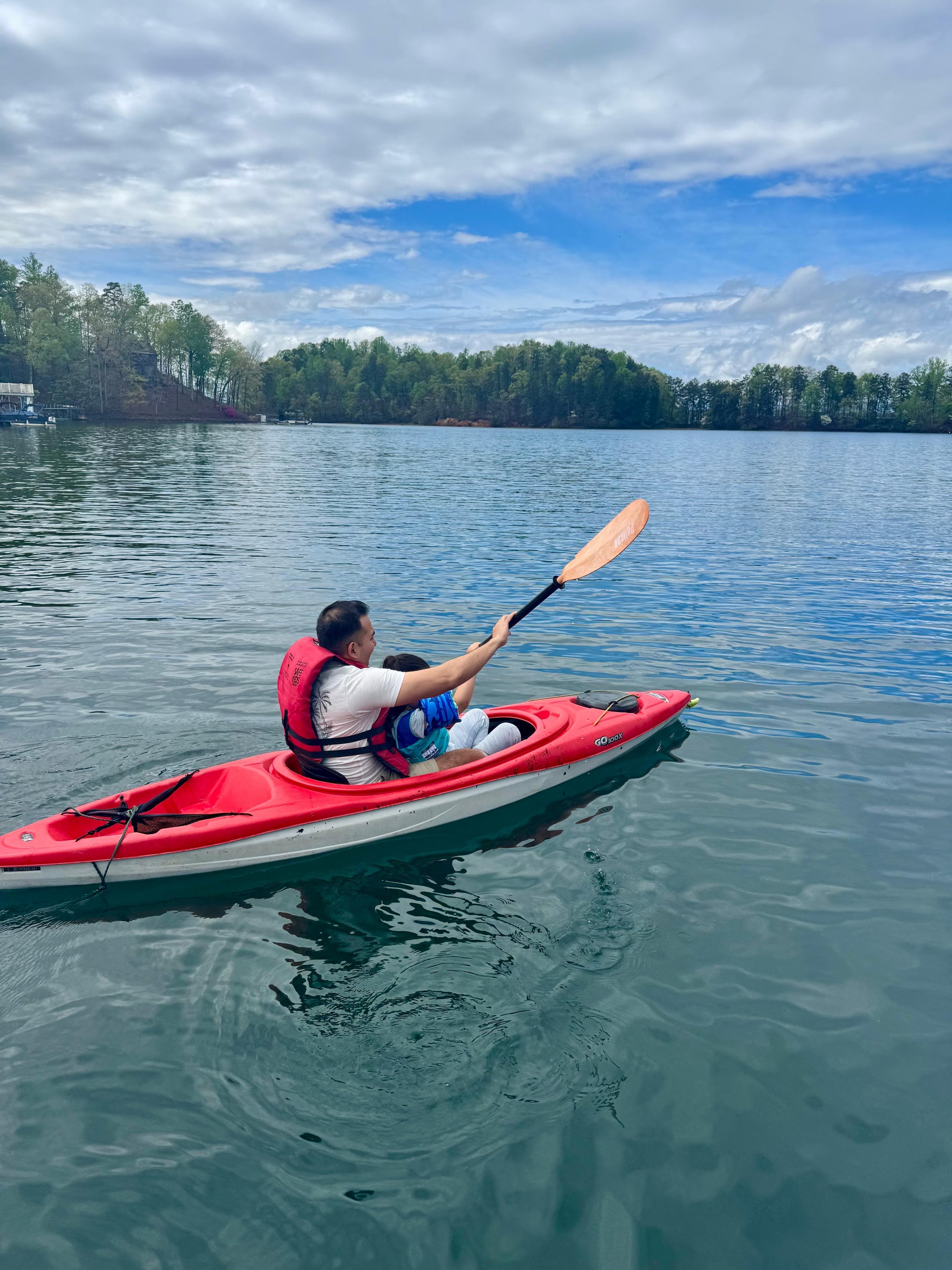kayaks available to use
