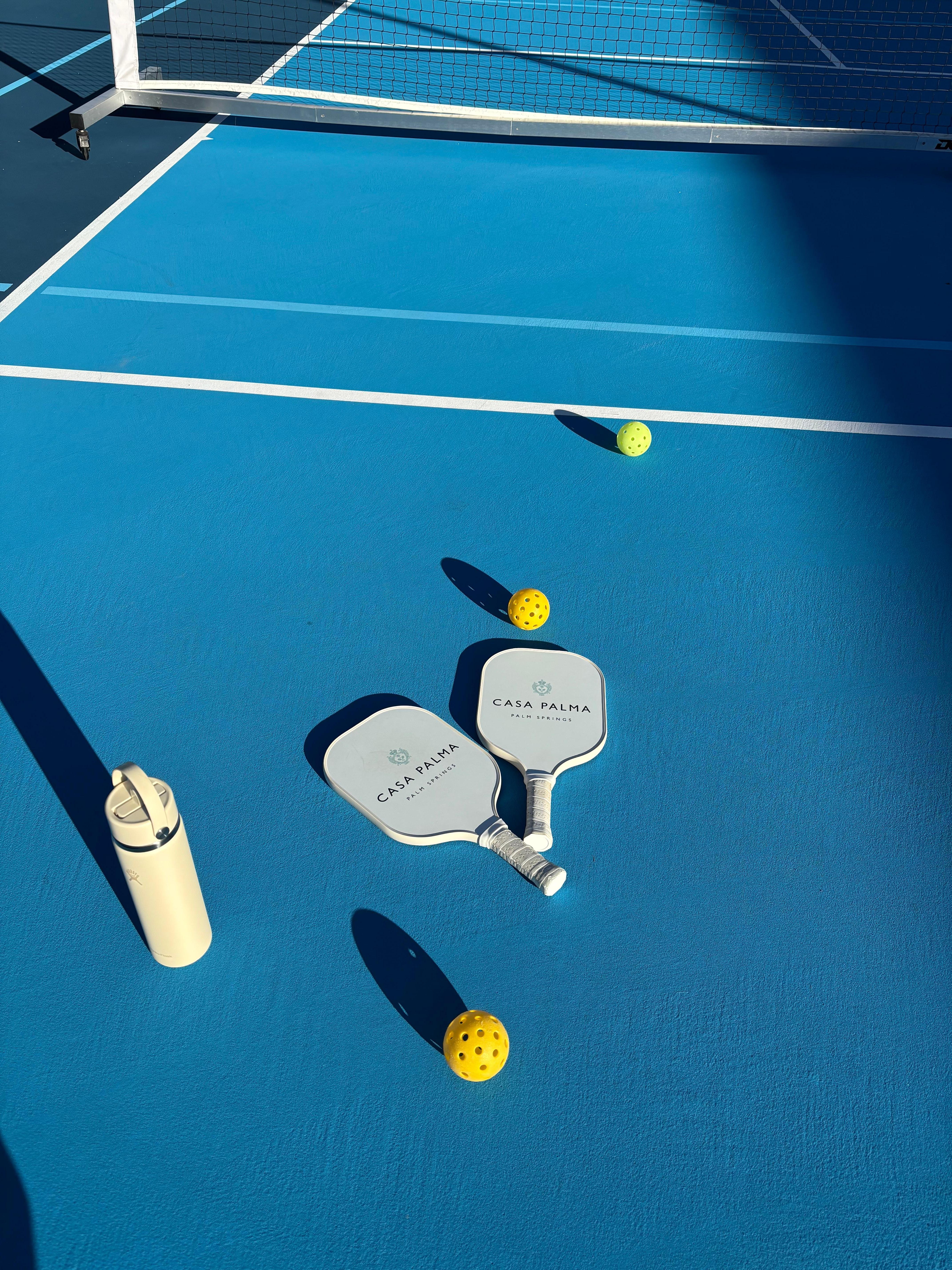 Pickleball court was awesome