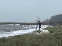 Hughnett Wildlife area during a storm