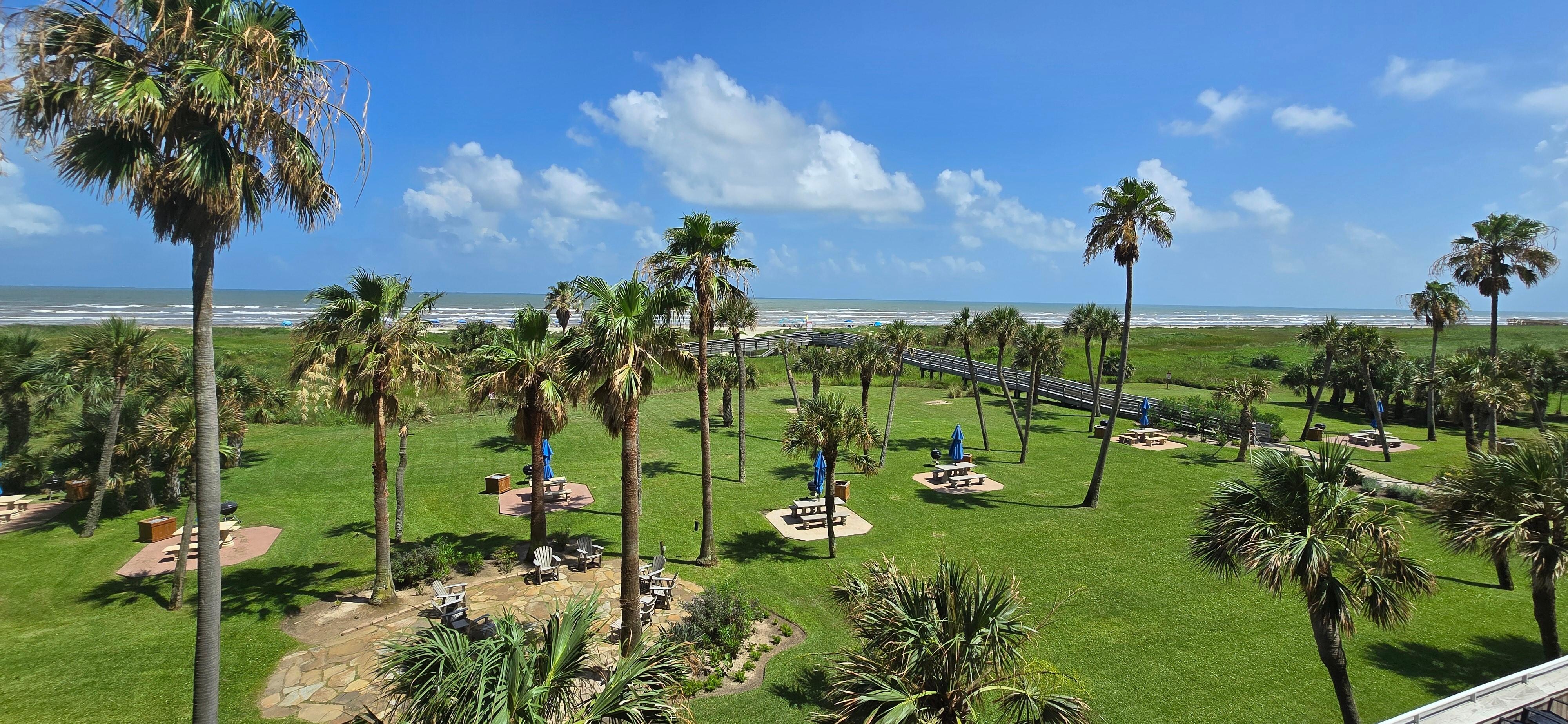 View from balcony
