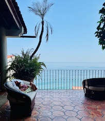 2 year old claimed this chair with the best view as hers for the week