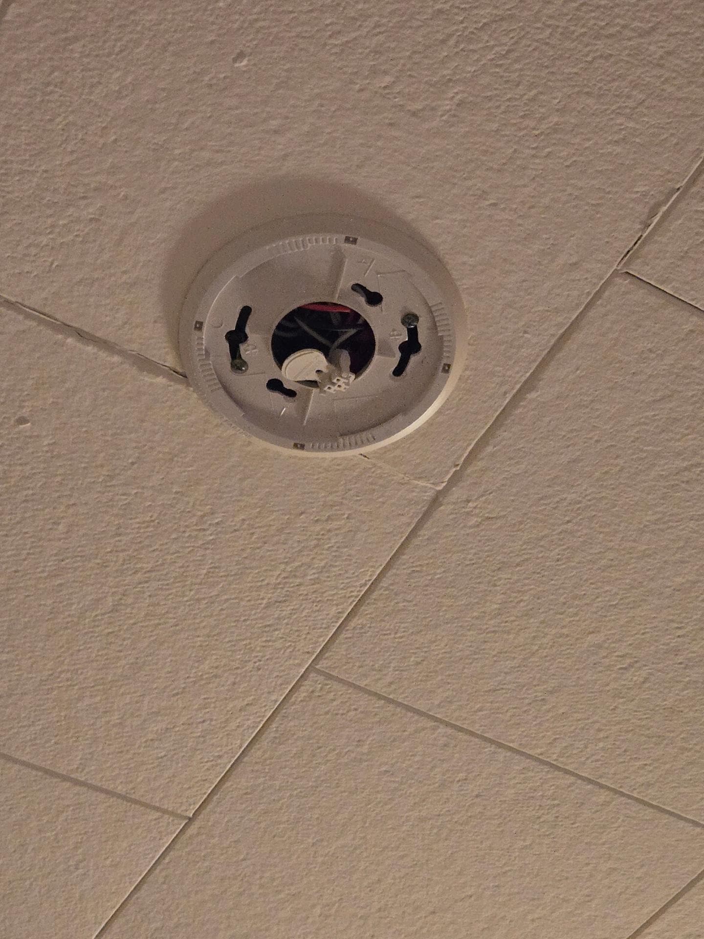 Smoke detector , gone