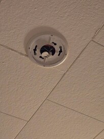 Smoke detector , gone