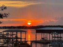 First night sunset from the house