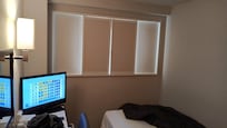 部屋の窓を
開くとテレビ塔が
見える部屋