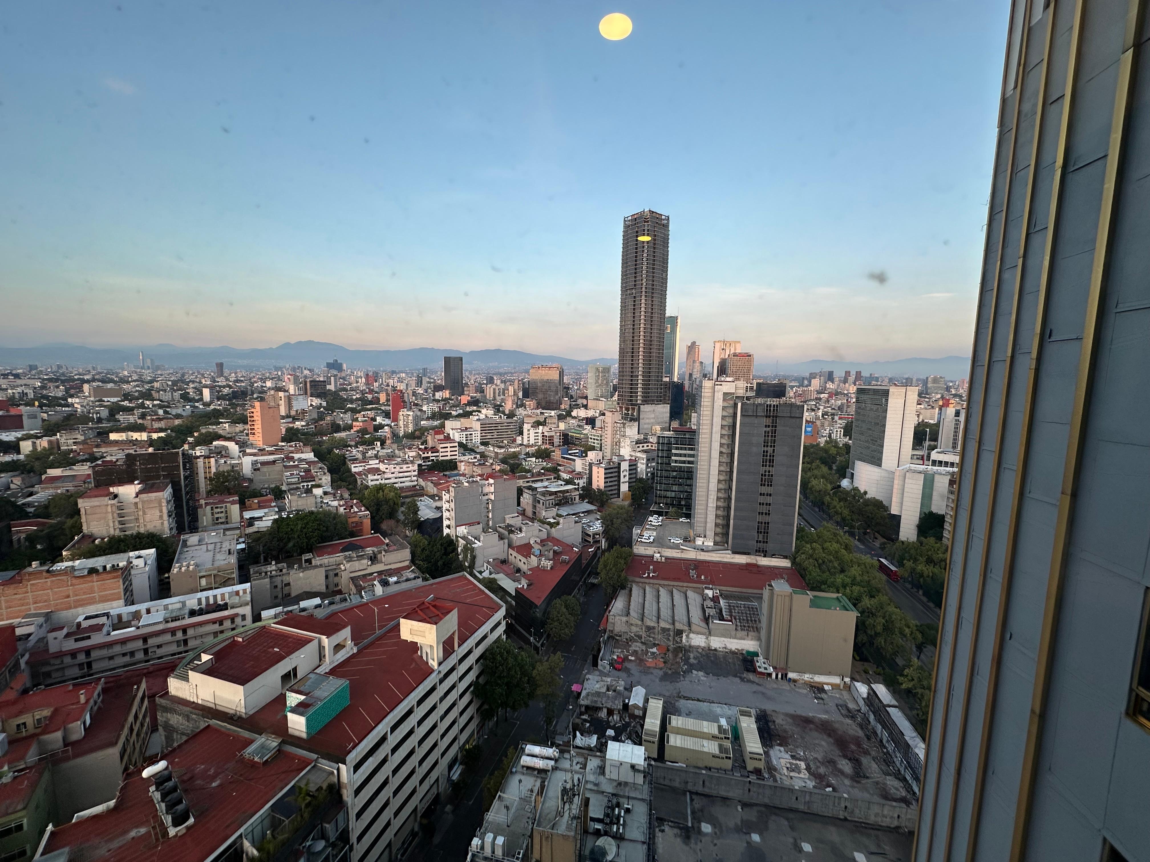 View from the lounge