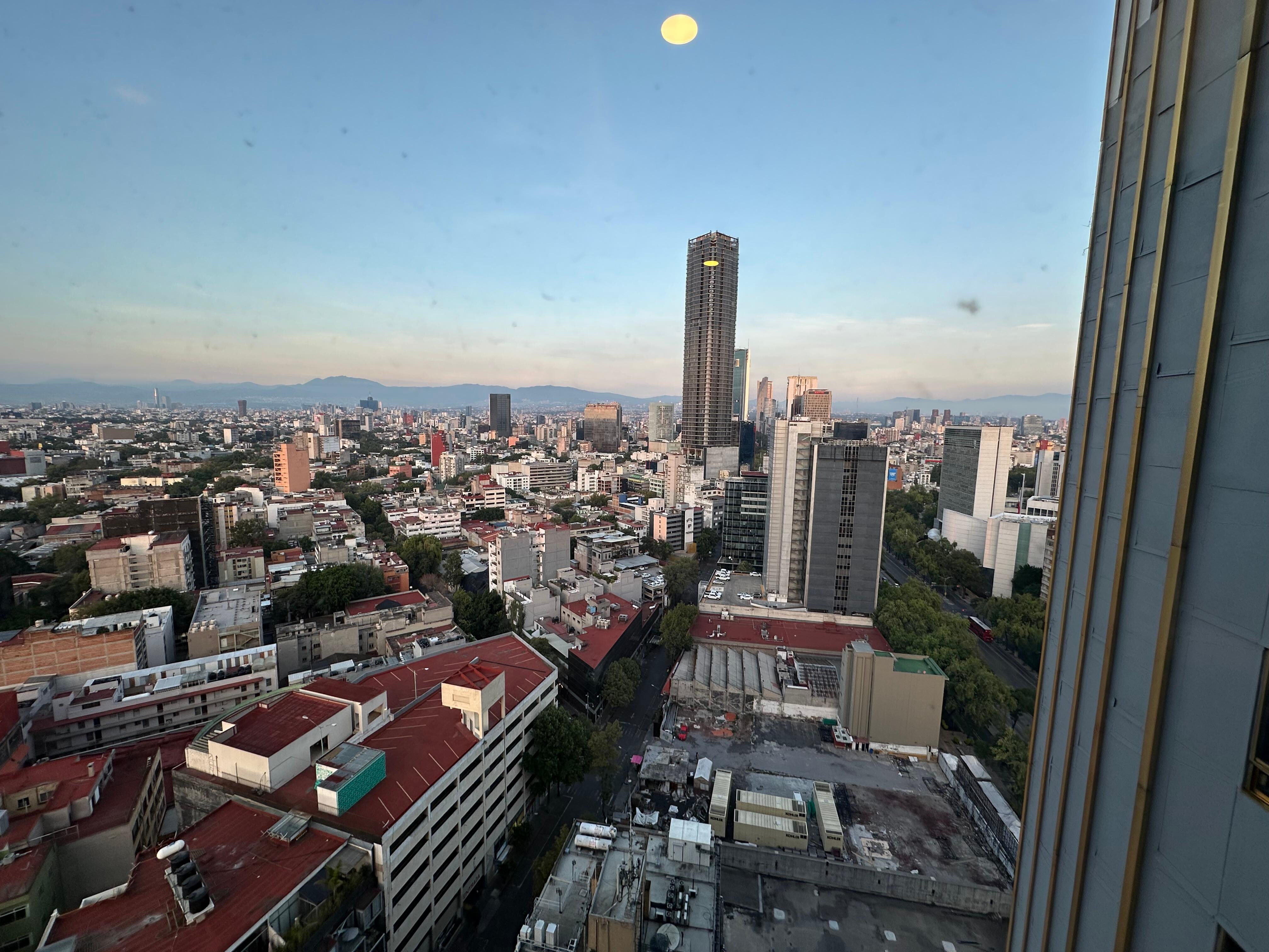 View from the lounge