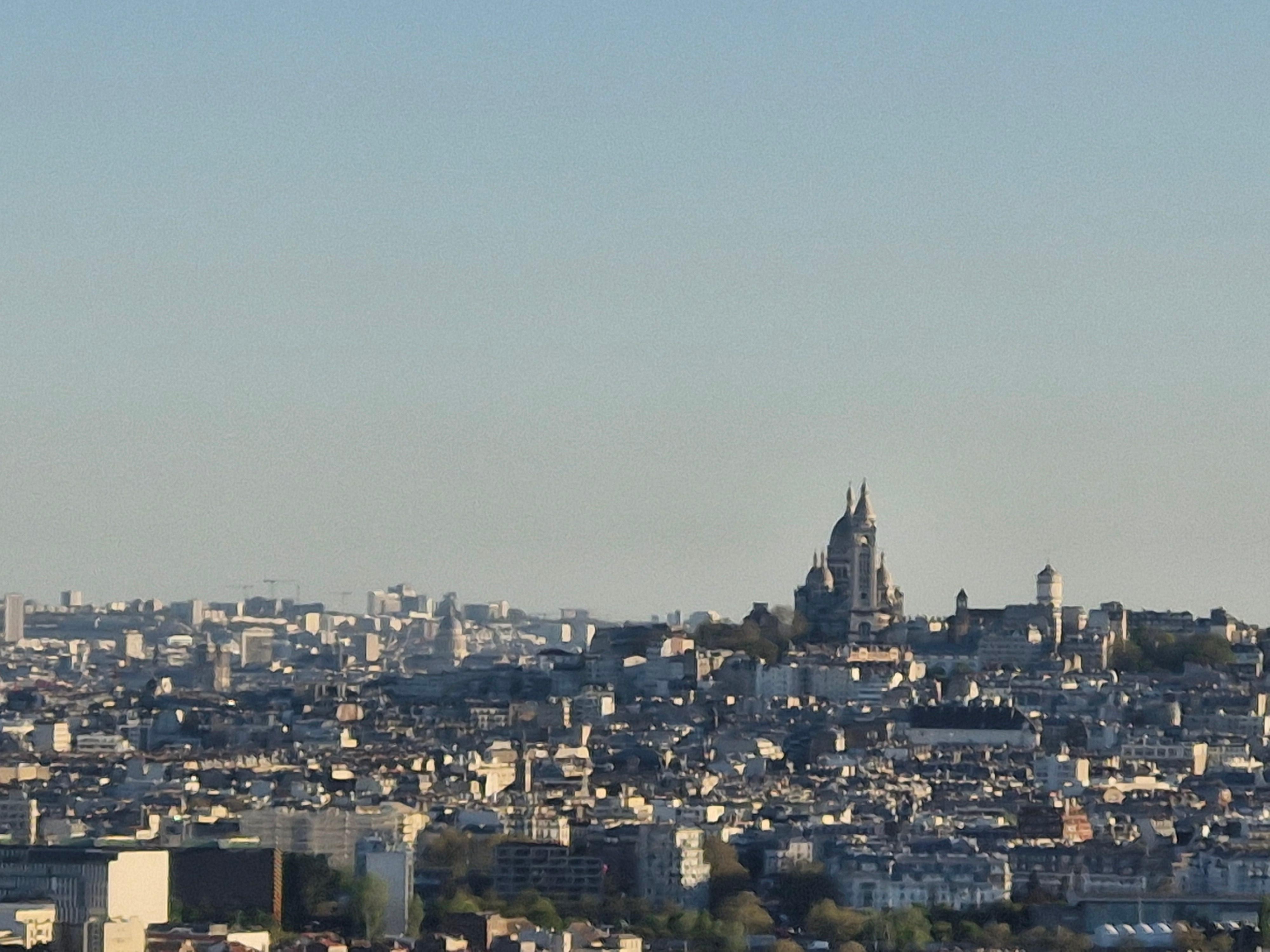 Vue panoramique depuis le 40ème étage de l'hotel