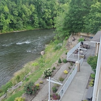 A different view from our balcony.