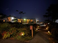 The property at night