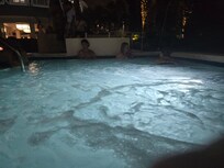 Ground floor hot tub