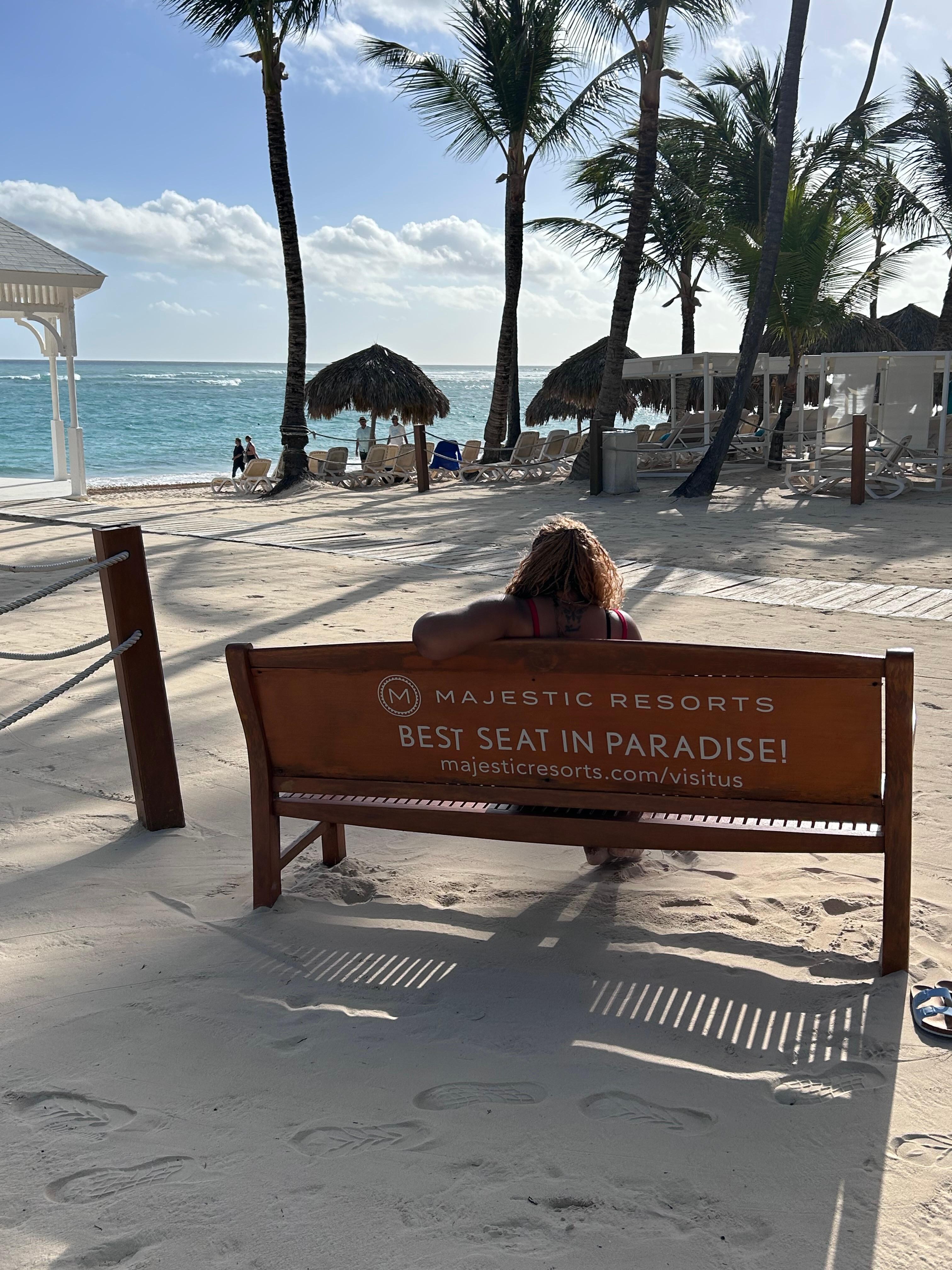 Best seat in paradise!