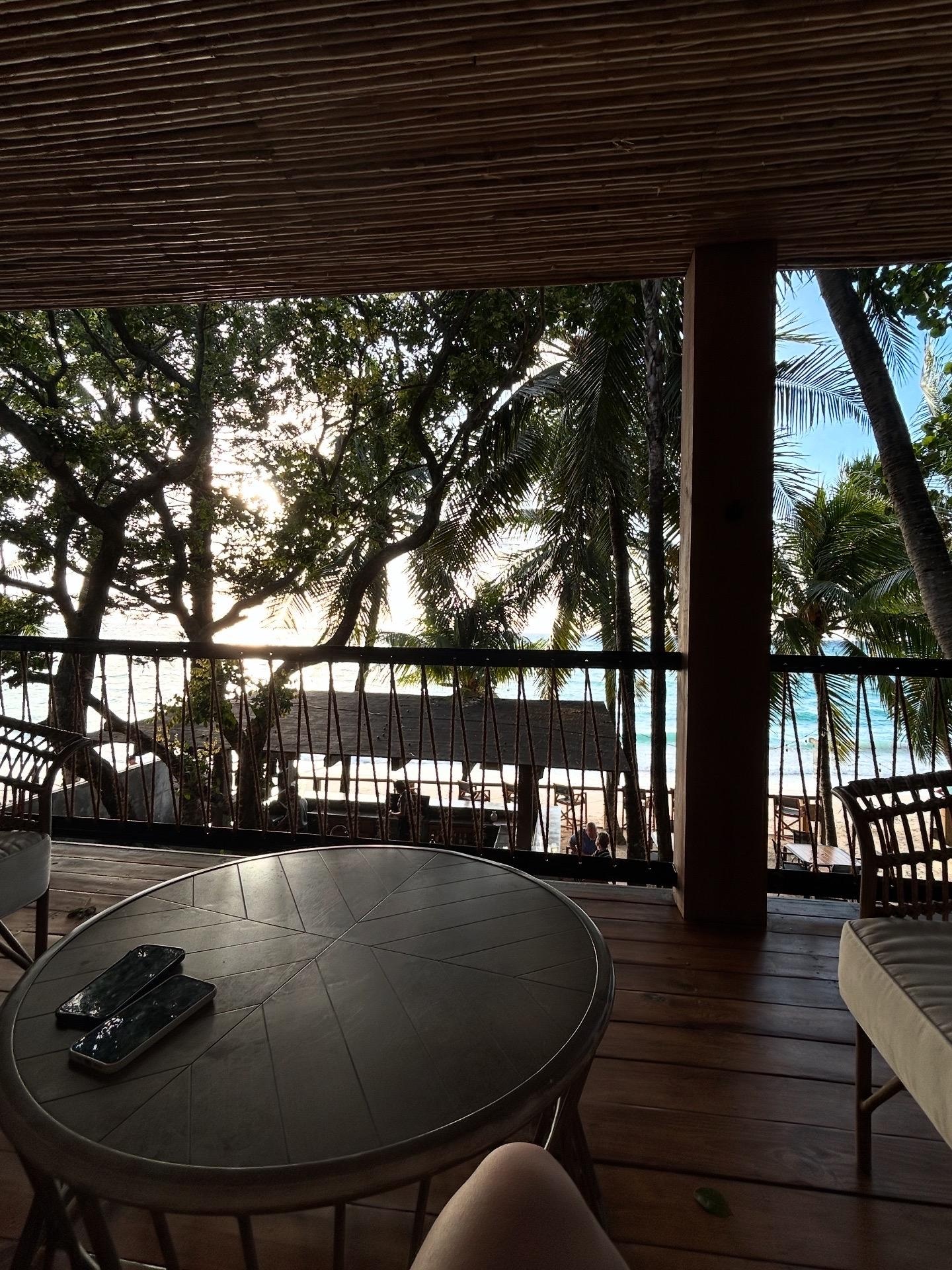 Balcony from our room!