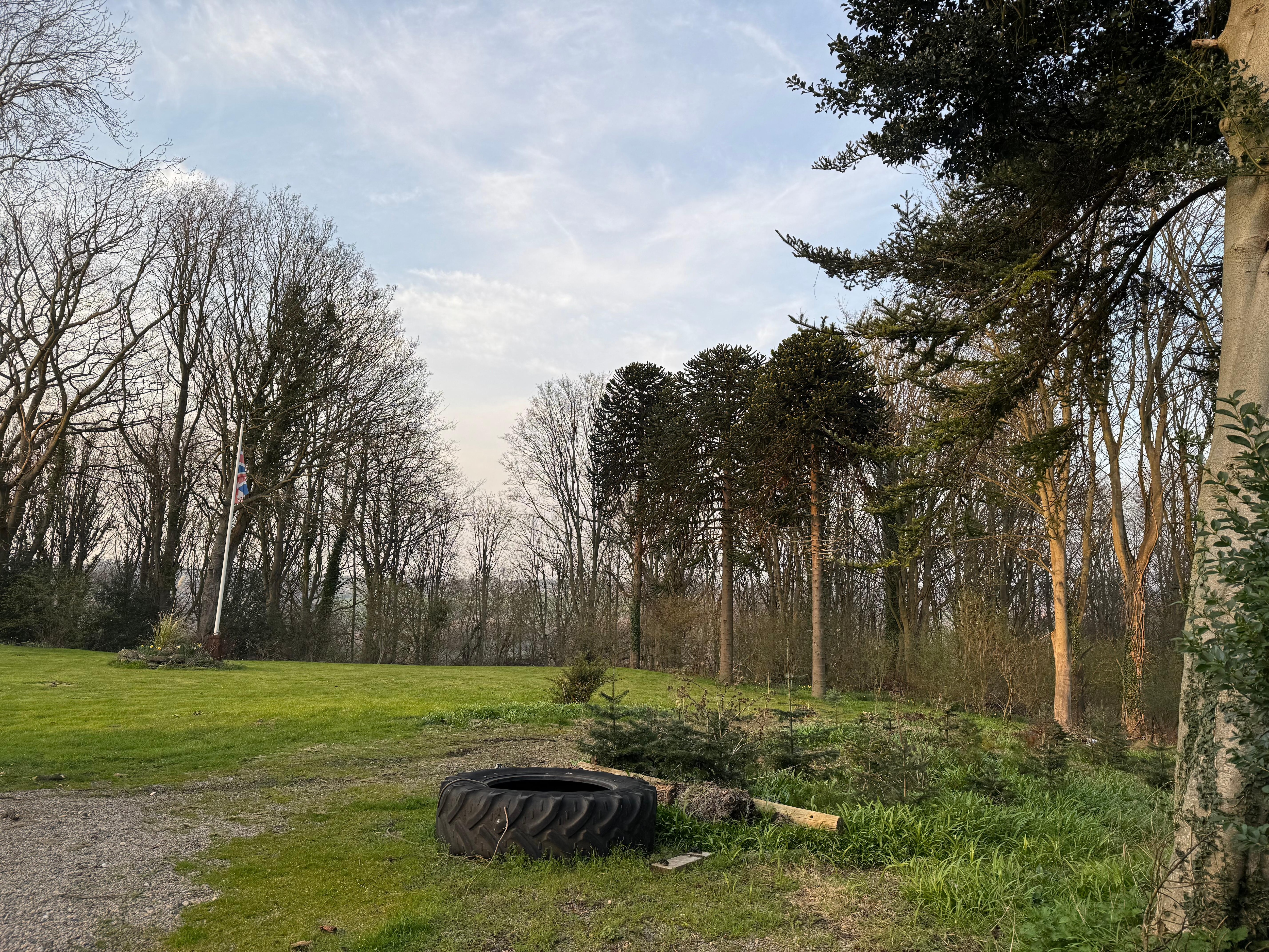 This is part of the grounds of the main house