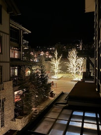View of base village from unit deck