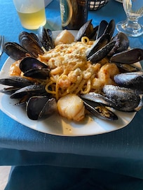 Seafood platter