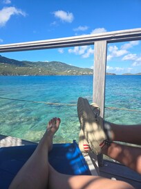 View from seaside dock