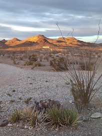 Looking across the street