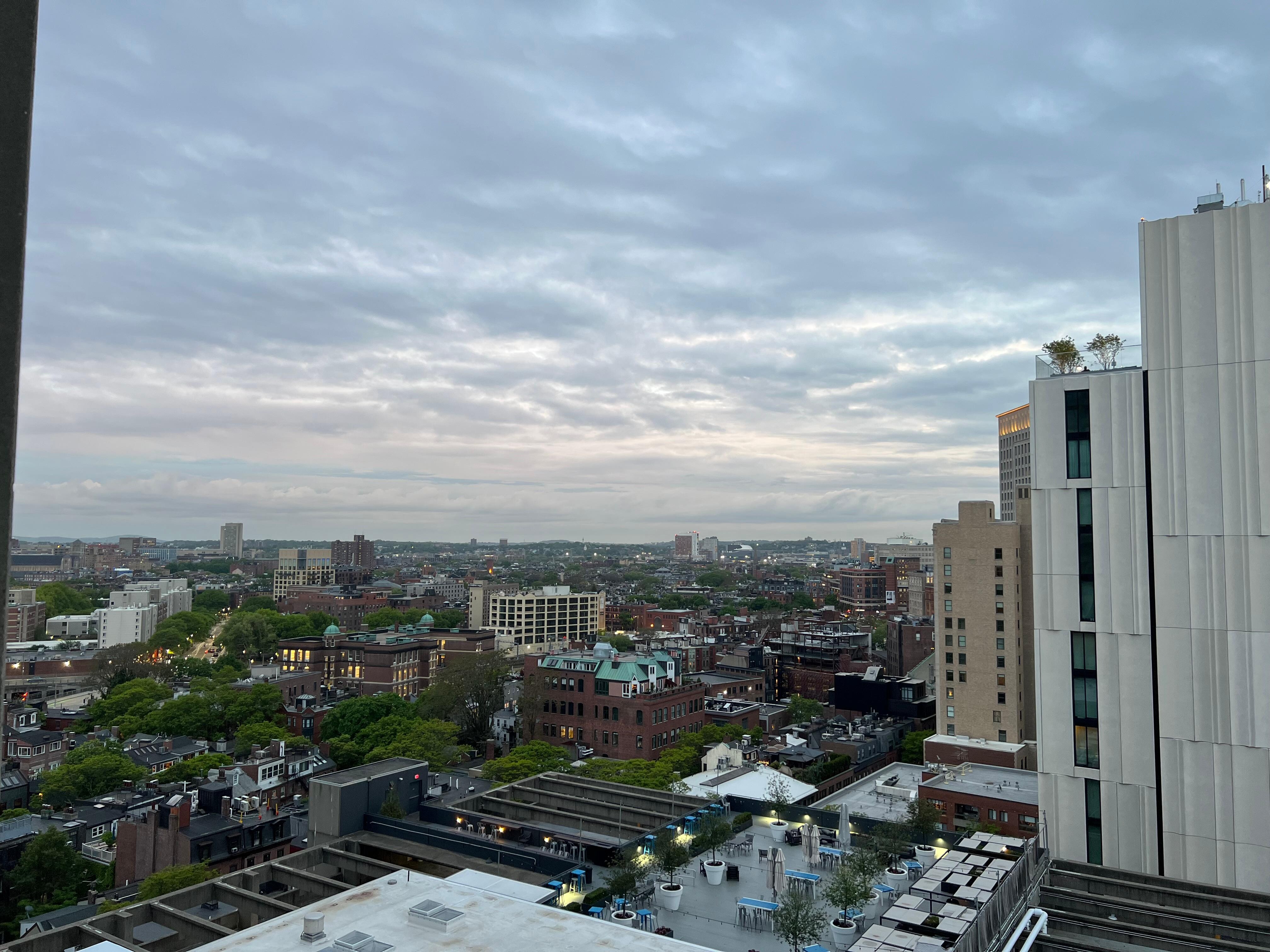 View from our room