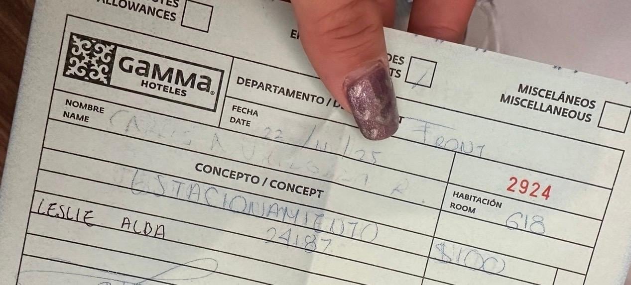 Cobro del estacionamiento en la propiedad 
