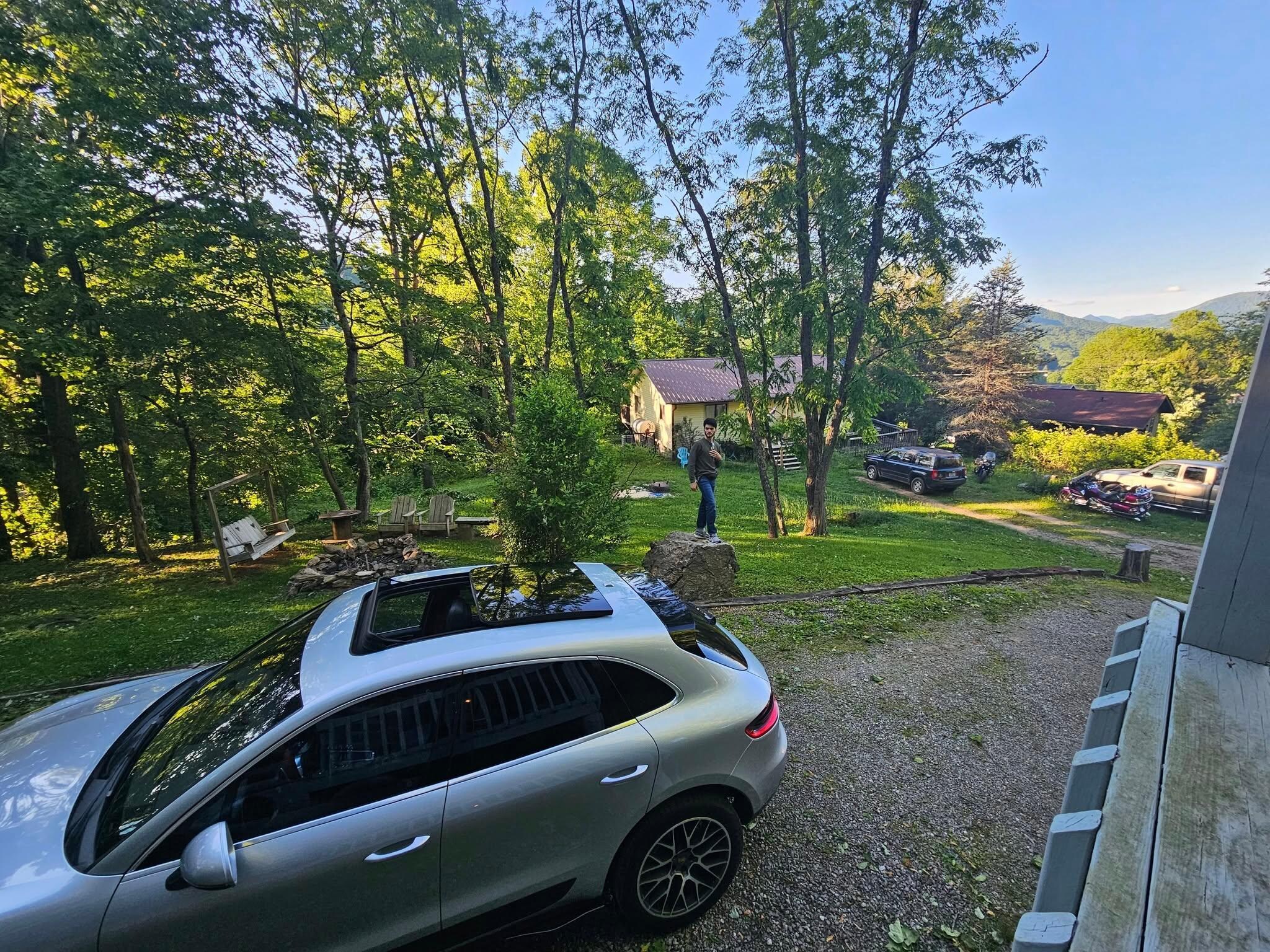 Parking is spacious