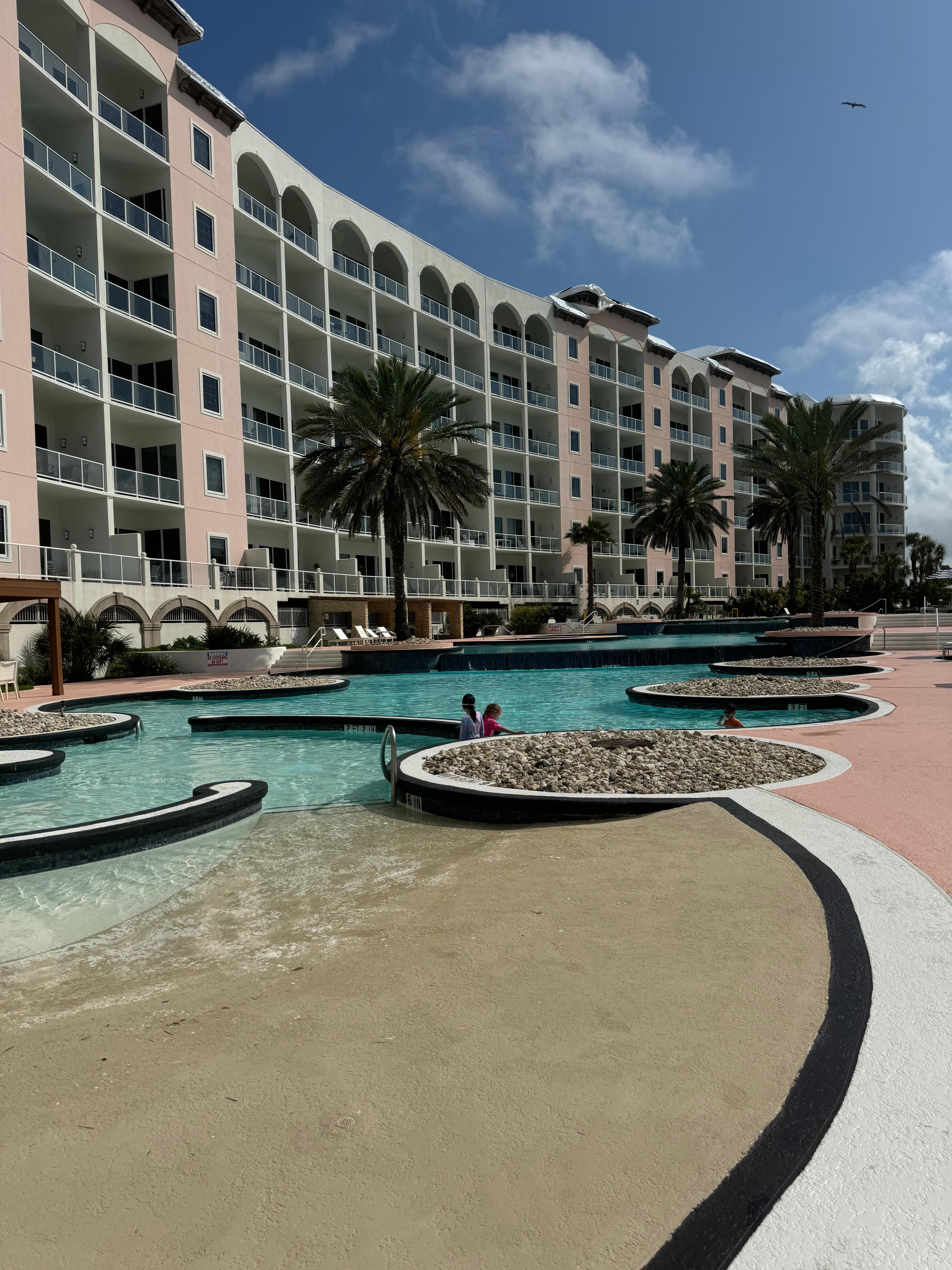 Huge pool area